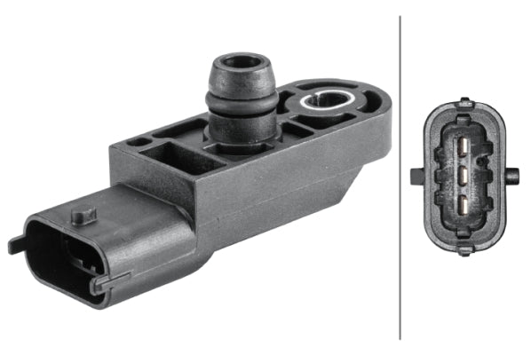 senzor,presiune supraalimentare 6PP 358 152-301 HELLA