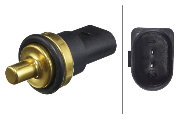 senzor,temperatura lichid de racire 6PT 009 309-331 HELLA