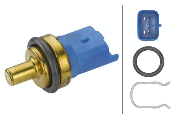 senzor,temperatura lichid de racire 6PT 013 113-151 HELLA
