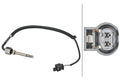 Senzor, temperatura gaze evacuare 6PT 358 181-441 HELLA