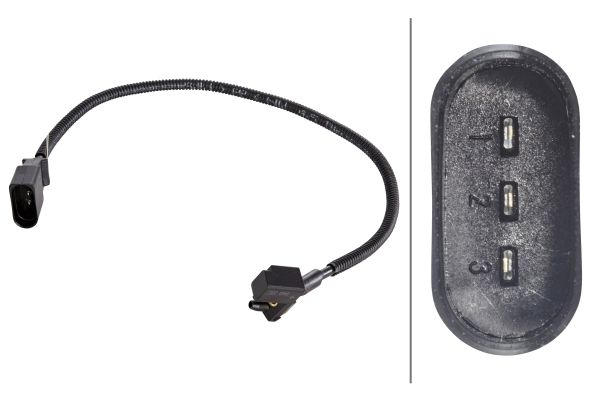 Senzor impulsuri, arbore cotit 6PU 009 167-471 HELLA