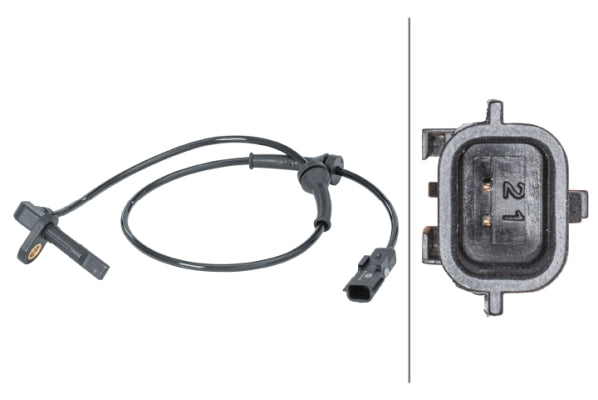 senzor,turatie roata 6PU 012 679-911 HELLA