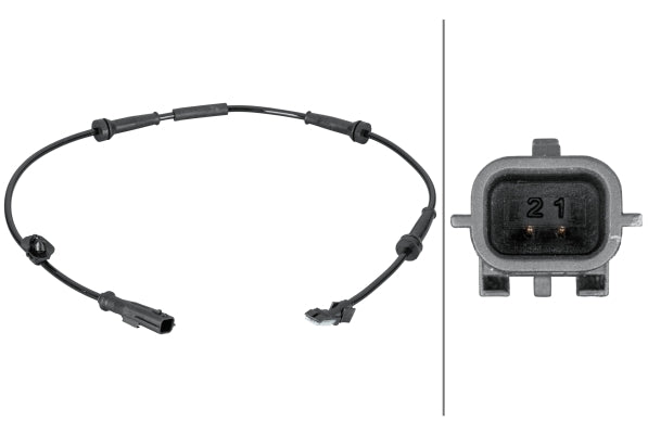 senzor,turatie roata 6PU 012 806-681 HELLA
