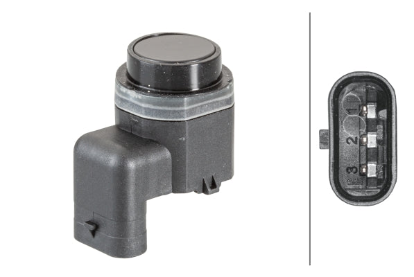 Sensor, ajutor parcare 6PX 358 141-081 HELLA