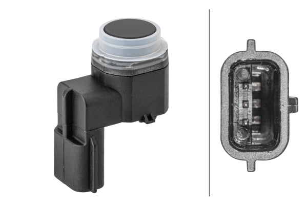 Sensor, ajutor parcare 6PX 358 141-751 HELLA