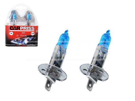 Bec imitatie xenon 30% H1 12V P14.5s Set 2 buc - 12146574