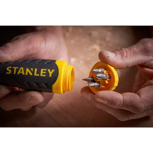 Șurubelniță clichet STANLEY® cu set de biti - 68010