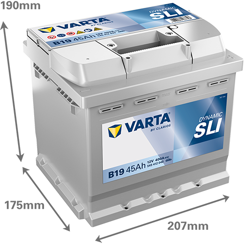 Acumulator Varta Black Dynamic 45 Ah - 545412040K262