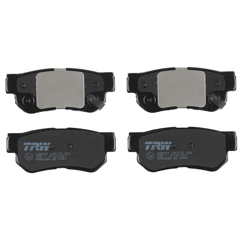 Set placute frana,frana disc GDB3284 TRW