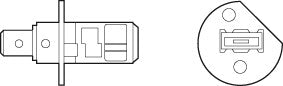 Bec Valeo H1 12V 55W P14,5s - 032003