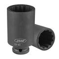 TUBULARA IMPACT 1/2` 12 FETE 17 MM JBM
