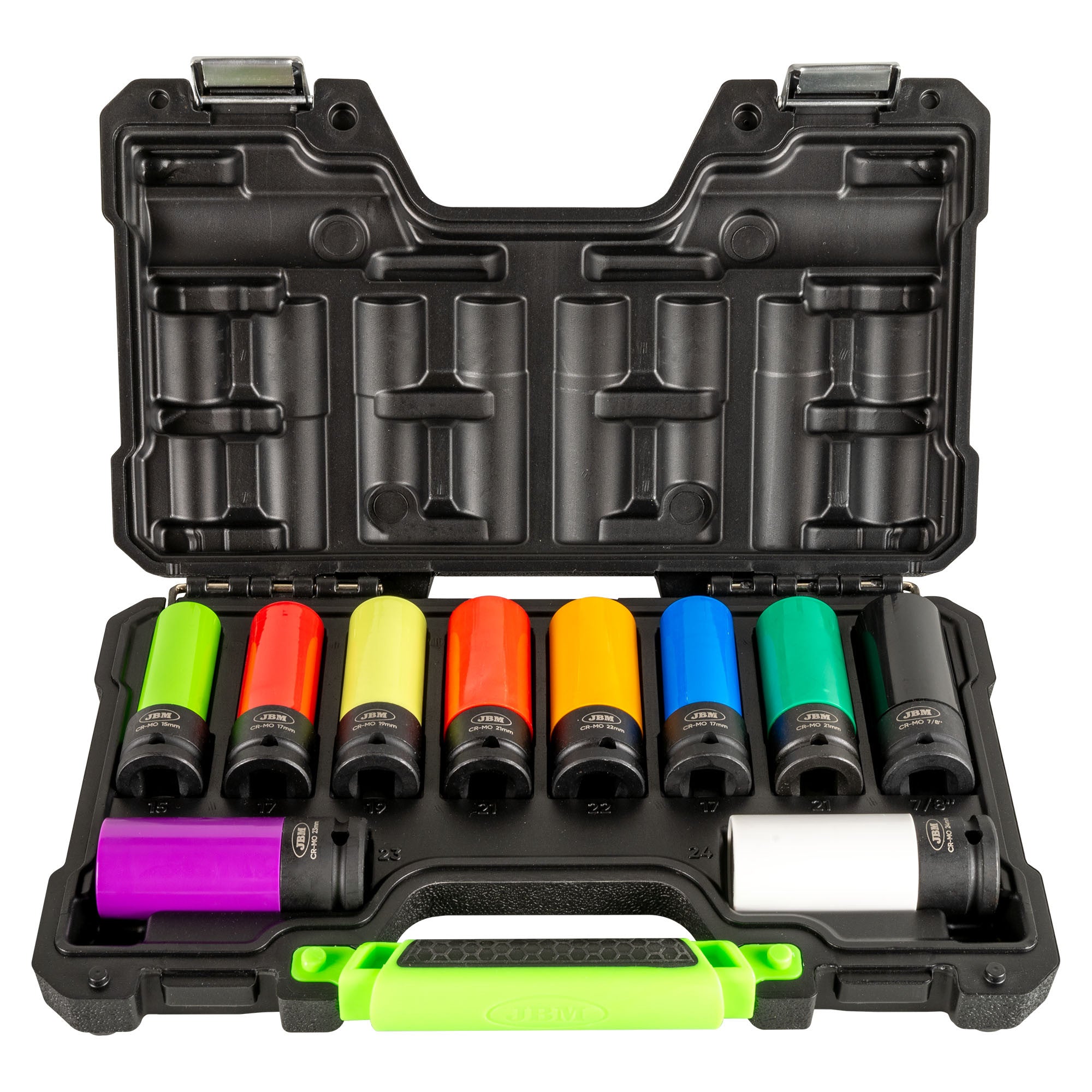 SET 10 TUBULARE IMPACT DE 1/2" SP. EXTRACȚIE ROȚI JBM - 53988