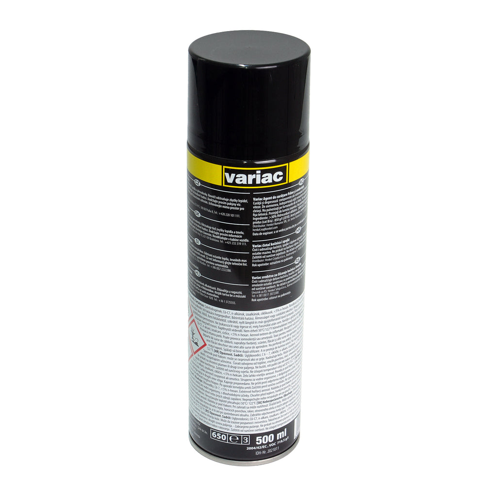 Spray de curatat frana/ambreiajul Variac 500 ml Henkel - 2021011