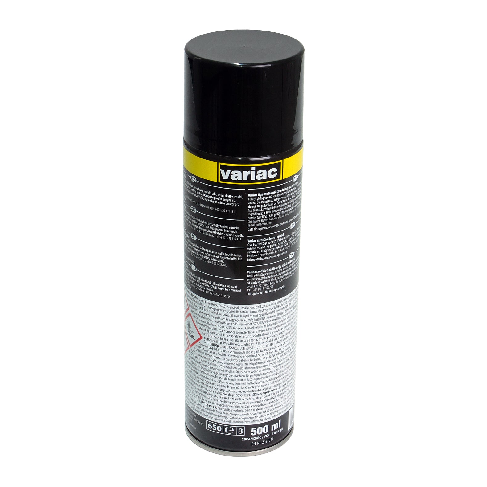 Spray de curatat frana/ambreiajul Variac 500 ml Henkel - 2021011