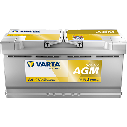 Acumulator Varta Silver AGM Dynamic 12V 105Ah - 12209470