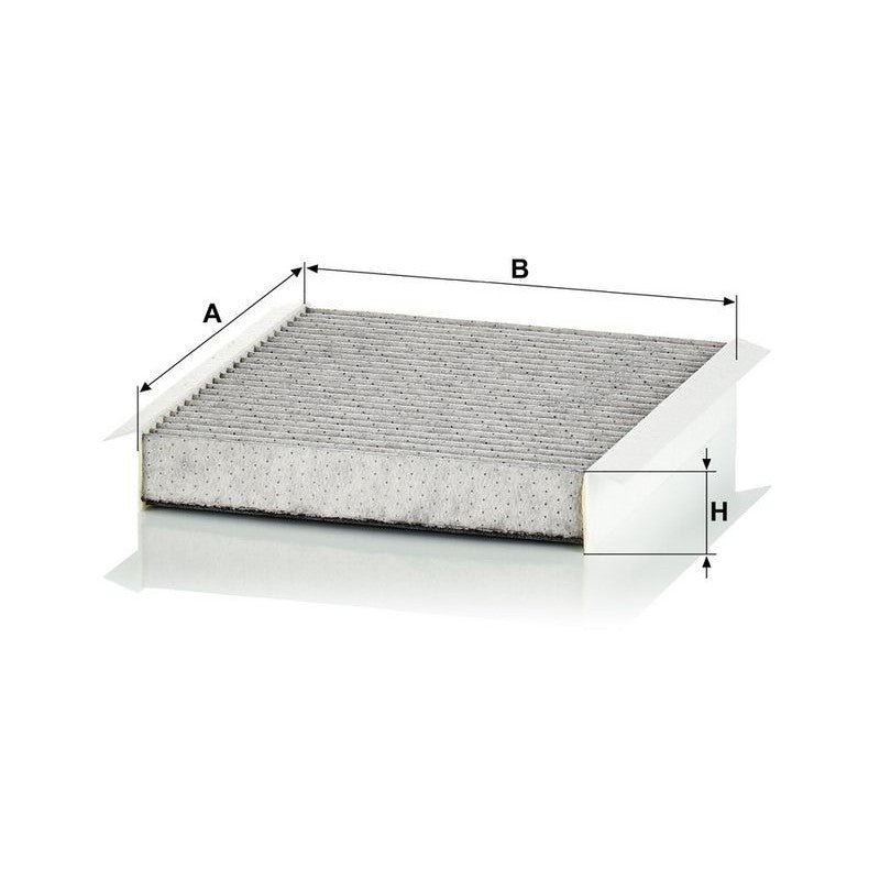 Filtru, aer habitaclu CUK 2040 MANN-FILTER