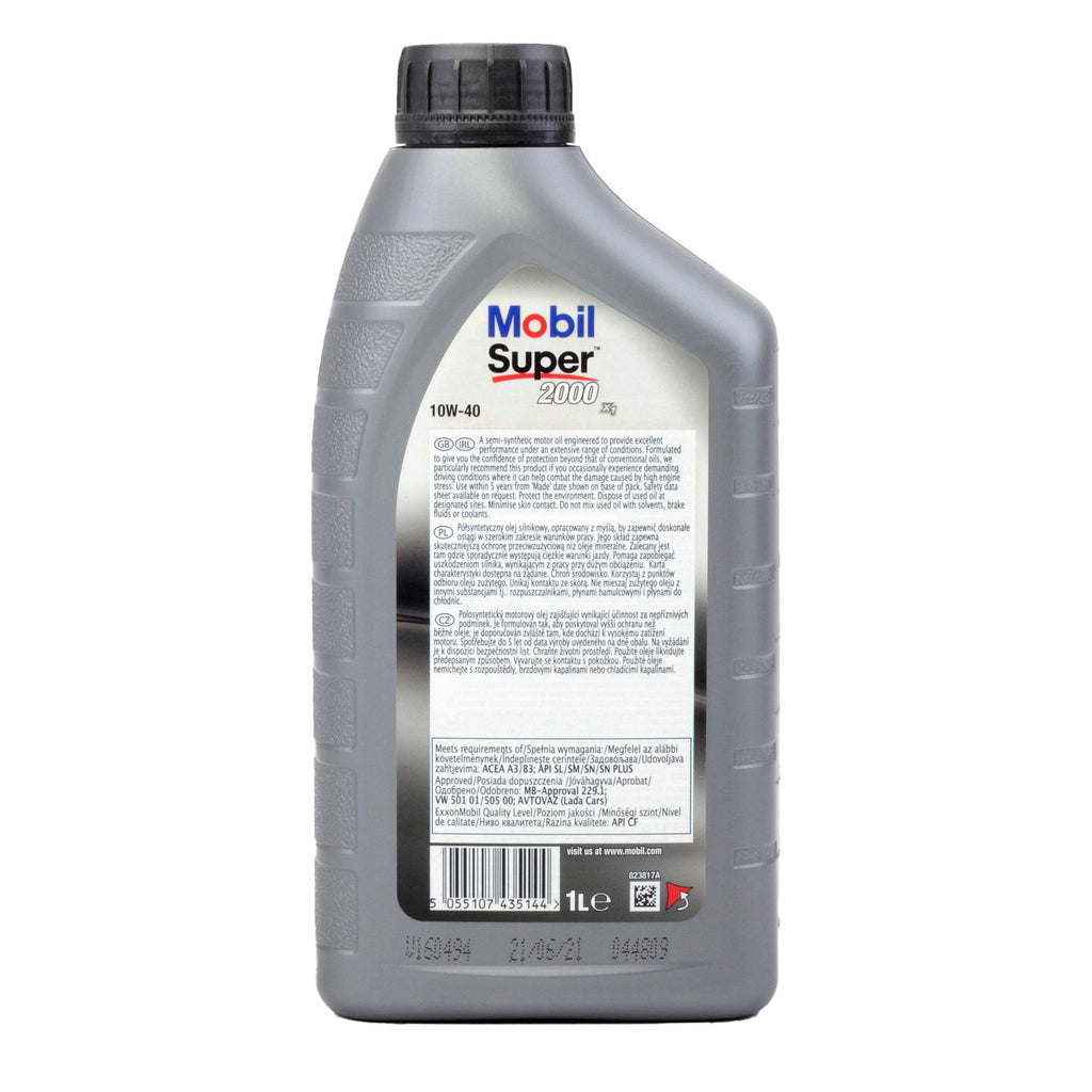 Ulei motor Mobil Super 2000 X1 10W40 1L - 150864