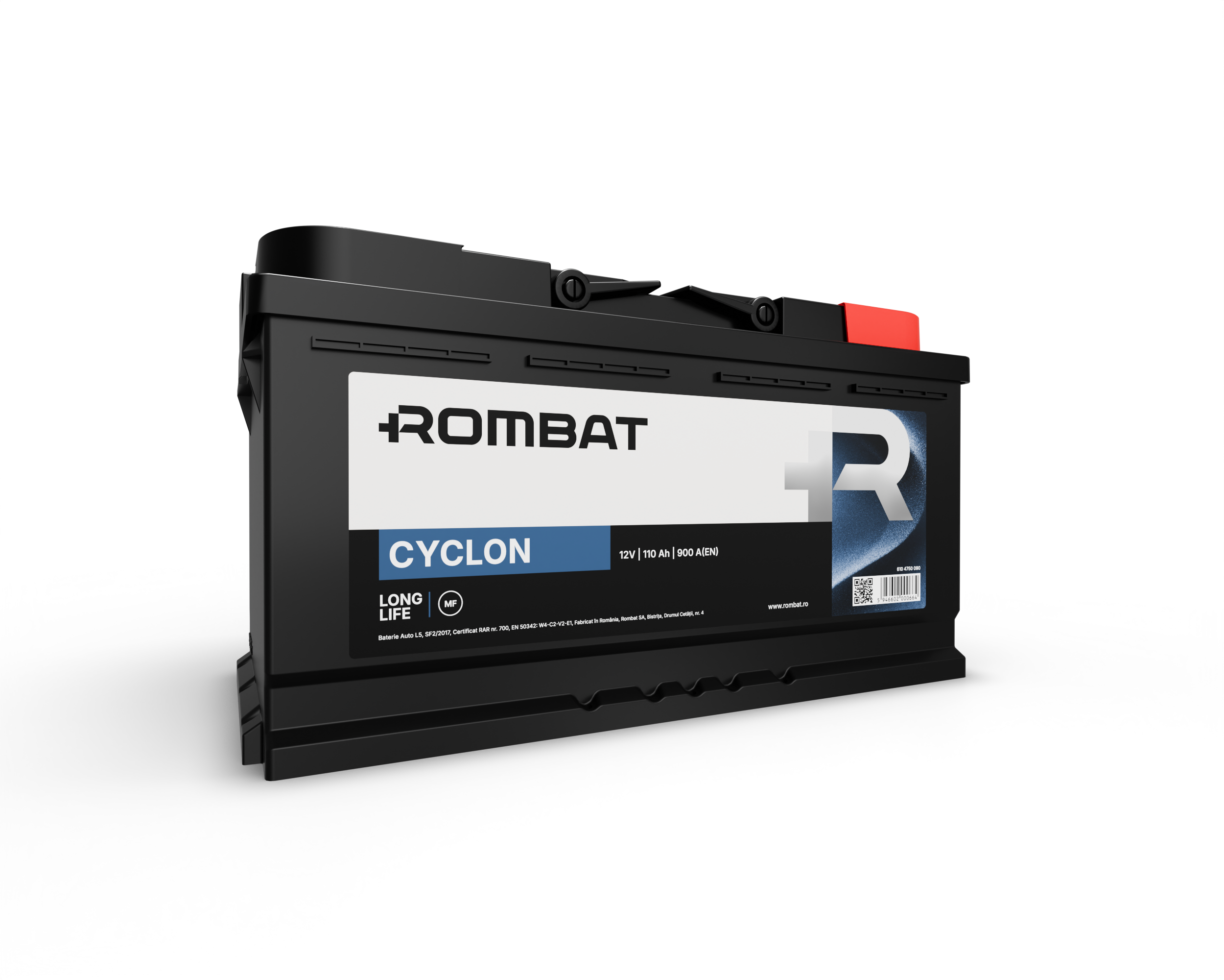 Acumulator Rombat Cyclon 110 Ah 900A - 12289906