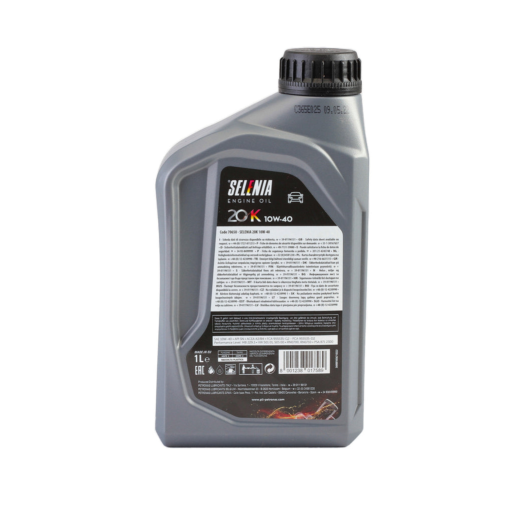 Ulei motor turisme Selenia 20K 10W-40 1L - 70650E18EU