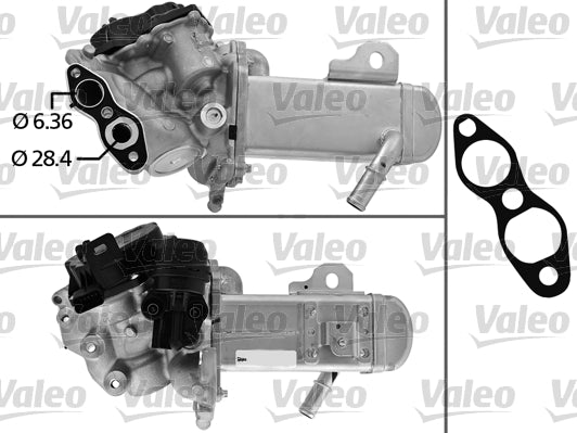 Modul-EGR 700451 VALEO