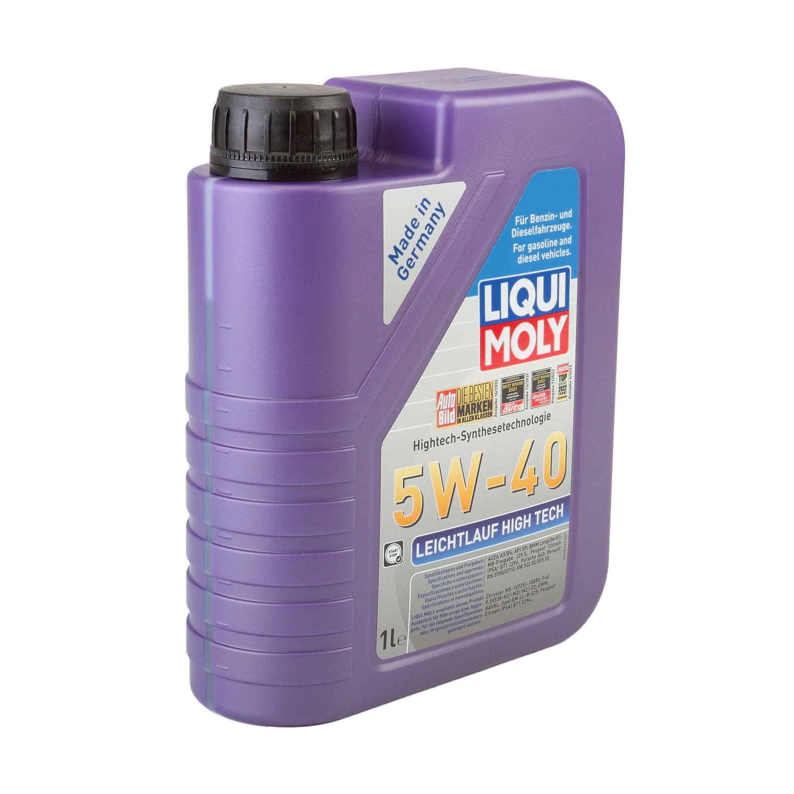 Ulei motor Liqui Moly Leichtlauf High Tech 5W40 (3863) (2327) 1L - 10770730