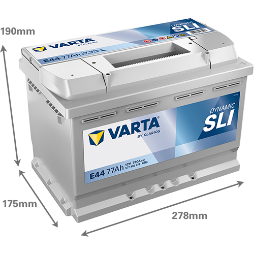 Acumulator Varta SLI Dynamic 77 Ah - 577400078K262