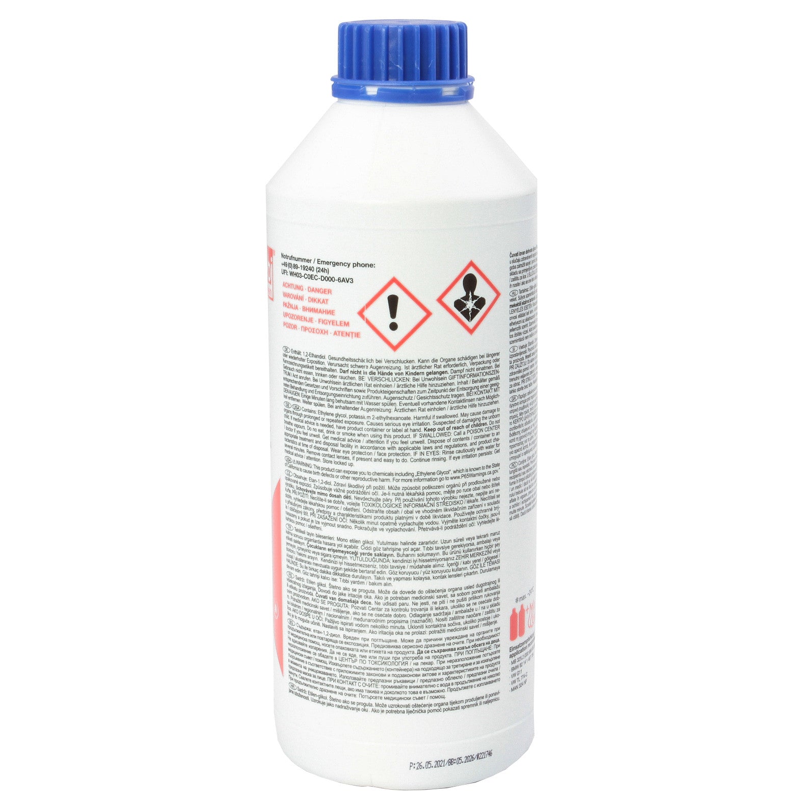 Antigel concentrat Febi Albastru G11 1.5L - 77089