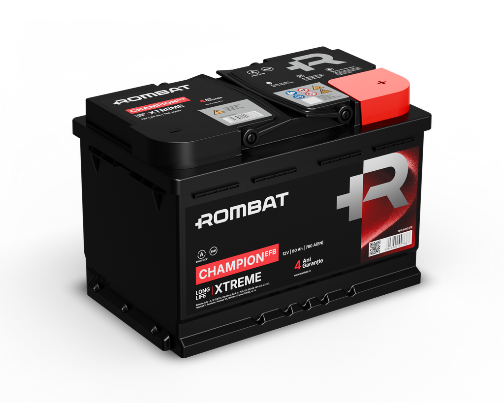 Acumulator Rombat Champion 80 Ah [Start-Stop] - 5803H30078