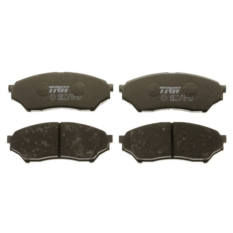 Set placute frana,frana disc GDB3270 TRW