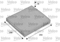 Filtru habitaclu VALEO 715510