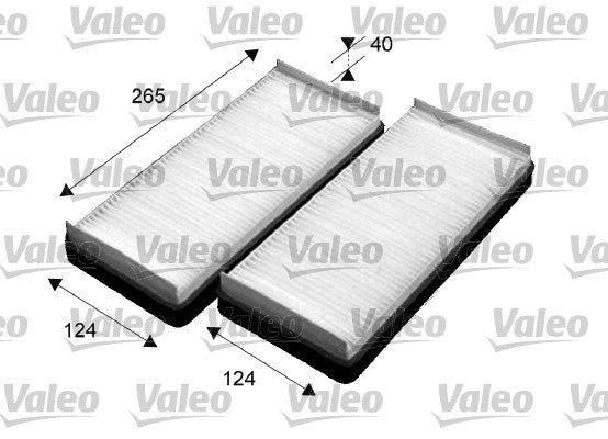 Filtru, aer habitaclu 715531 VALEO