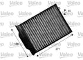 Filtru, aer habitaclu 715539 VALEO