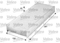 Filtru, aer habitaclu 716010 VALEO