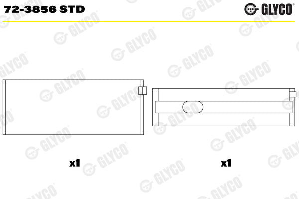 Cuzineti, arbore cotit 72-3856 STD GLYCO