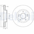 Disc frana BG4565C DELPHI