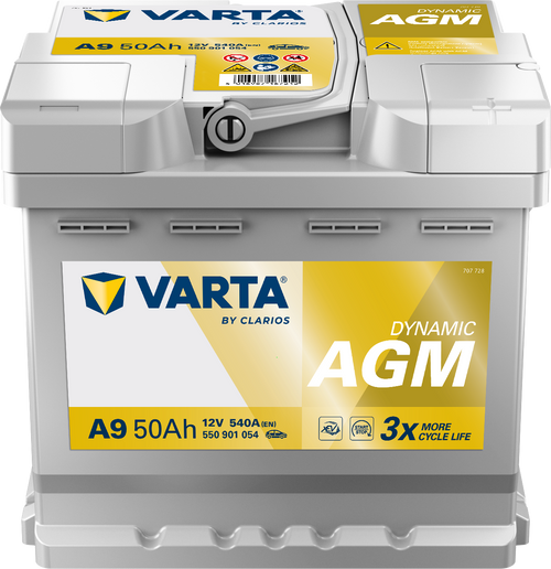 Acumulator Varta Silver Dynamic AGM 50Ah 540A - 12221816