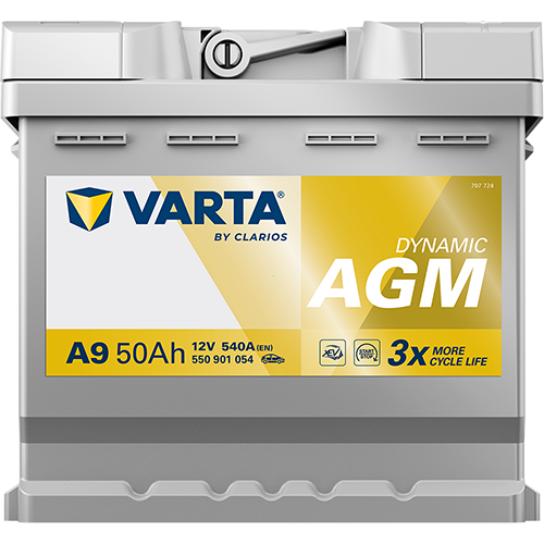 Acumulator Varta Silver Dynamic AGM 50Ah 540A - 550901054K262