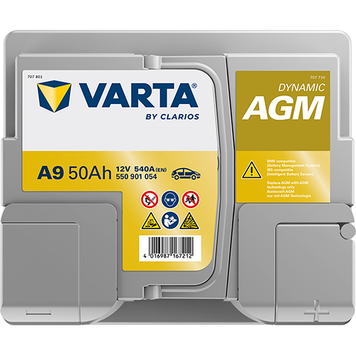 Acumulator Varta Silver Dynamic AGM 50Ah 540A - 12221816