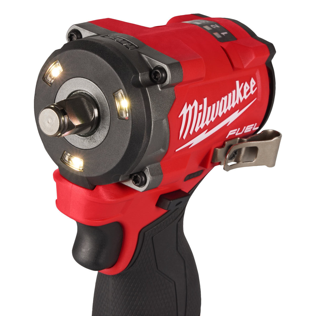 Cheie compactă de impact ½″ Milwaukee M12 FCIWF12G3-502X FUEL™ cu inel de fixare, 1 x acumulator M12 HB5, 1 x încărcător C12 C, 1 x cutie HD, cod 4933493455 - 4933493455