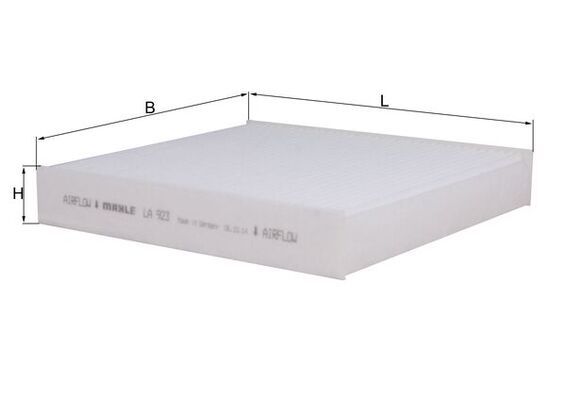 Filtru, aer habitaclu LA 923 MAHLE