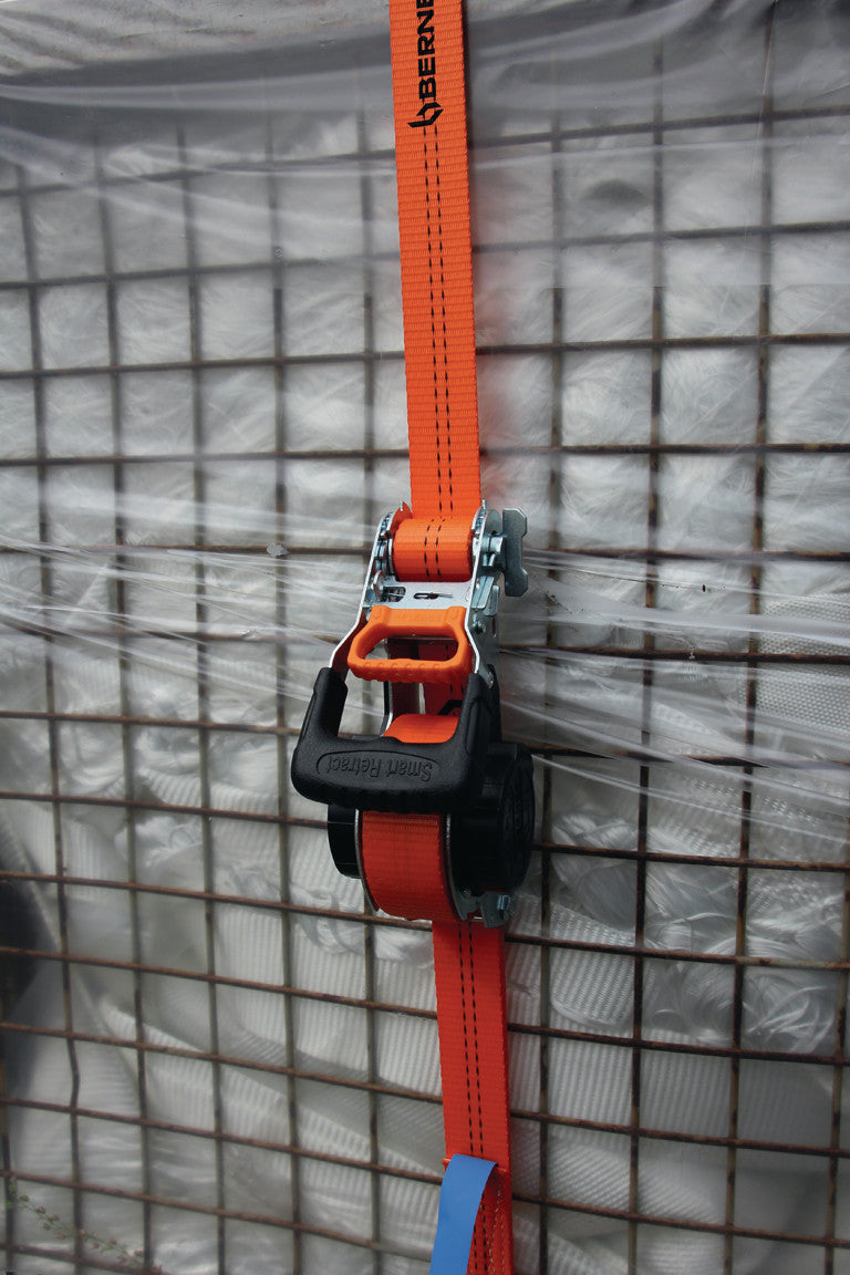 Curea de fixare automată cu clichet 350 daN - 25mm x 5m Berner - 1002323