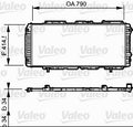 Radiator, racire motor 731611 VALEO