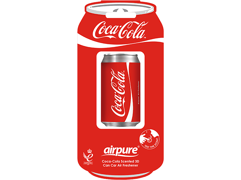 AIRPURE Odorizant auto, cutie de sifon 3D, Coca Cola original - AP34030