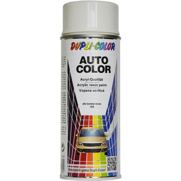 Vopsea spray auto Dacia Alb Boreal 350 ml - 12617916