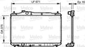 Radiator, racire motor 735243 VALEO