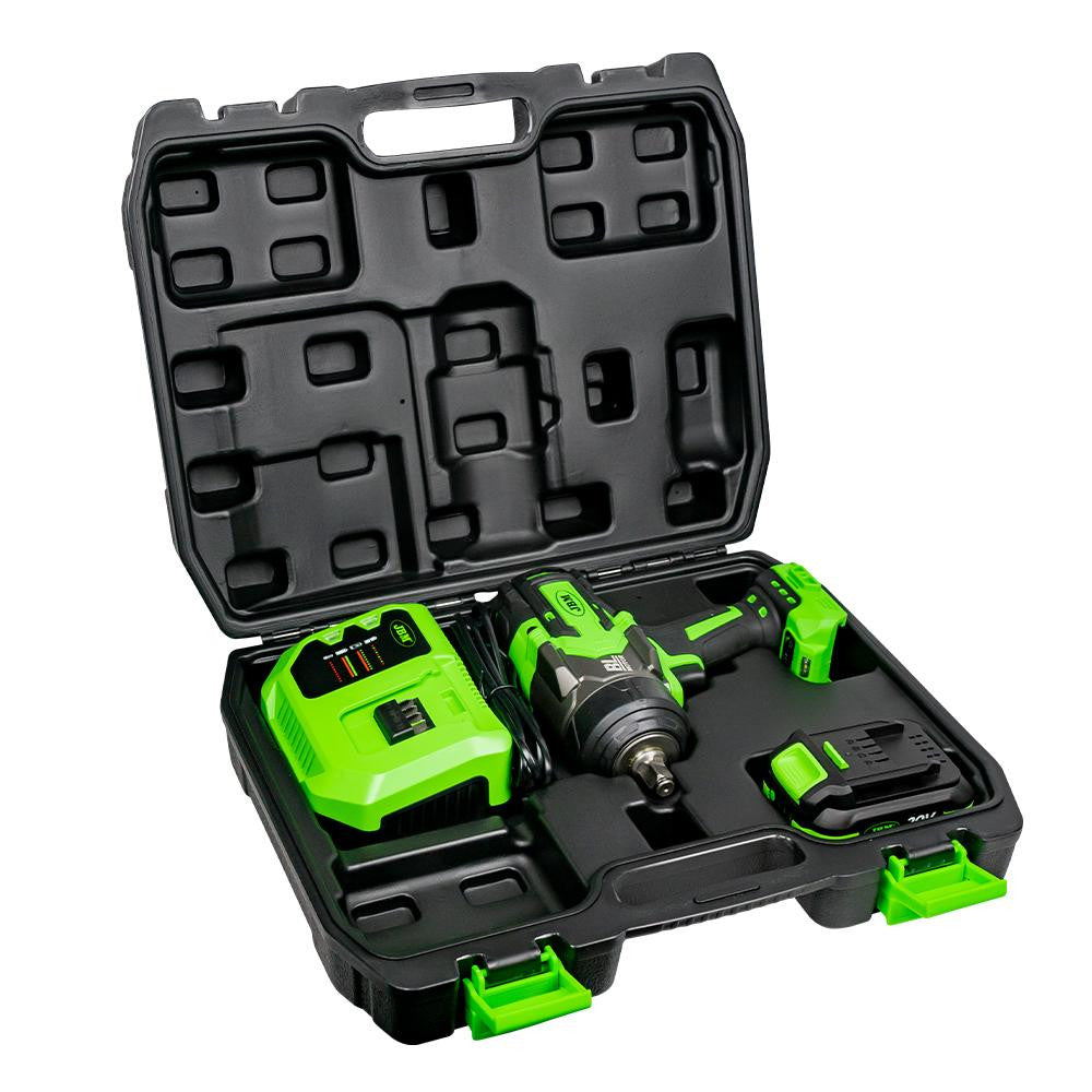 MASINA DE INSURUBAT CU IMPACT PE ACUMULATOR DE 1/2" CU VALIZĂ JBM - 60044C