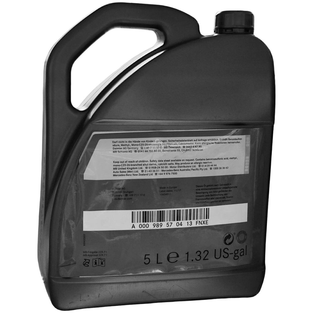 Ulei motor Mercedes 0W20 (MB 229.71) 5L Mercedes-Benz - A000989340913ABAE