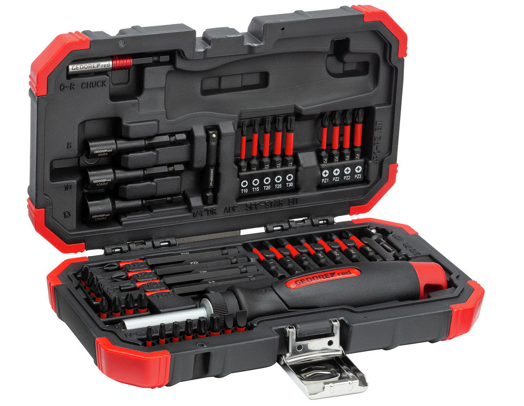 Trusa biti de impact, antrenare 1/4, 43 piese Gedore - 3304902