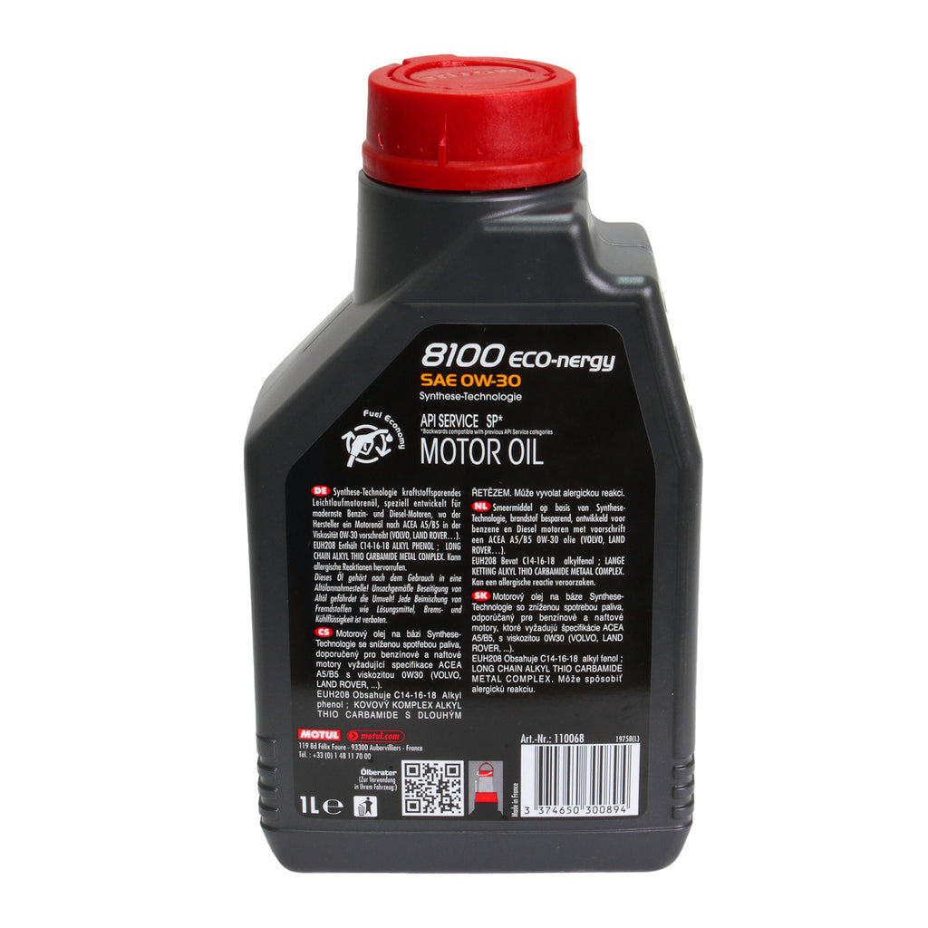 Ulei motor Motul 8100 Eco-Nergy 0W30 1L - 102793