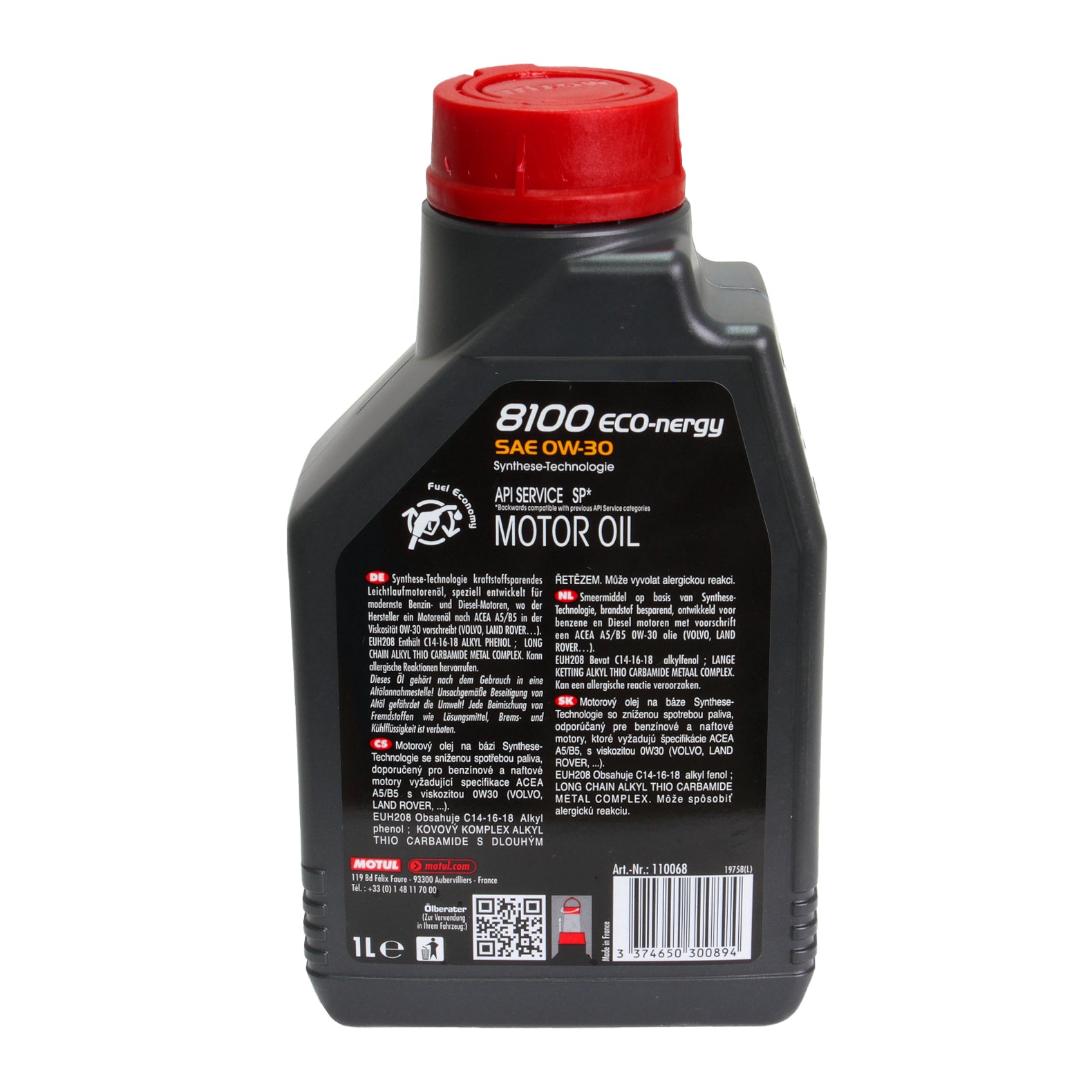 Ulei motor Motul 8100 Eco-Nergy 0W30 1L - 102793